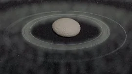 Discovery of a ring system in formation around the Centaur object Chiron