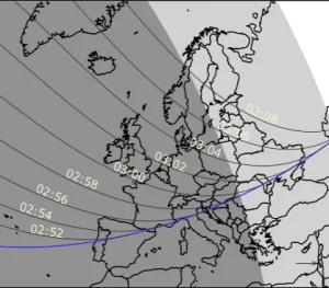 Occultation by Ganymede on October 14, 2025