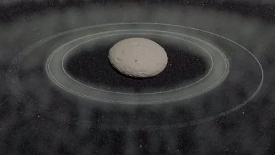 Découverte d'un système d'anneaux en cours de formation autour de l'objet centaure Chiron